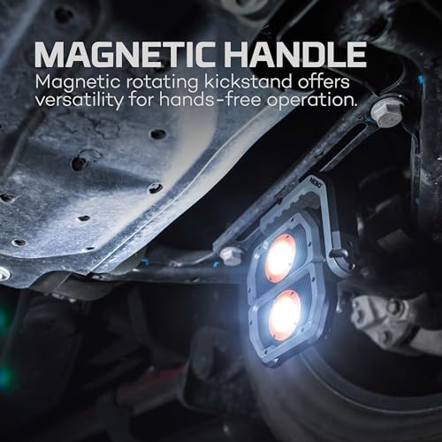 OMNI 3K Rechargeable Work Light |s COB, 6 Light Modes, Solid 3000 Lumen