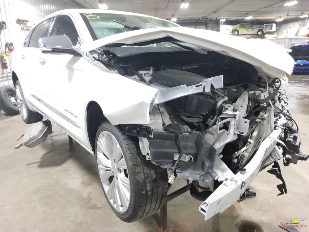 2018 Chevy Impala Passenger Front Headrest Only Gray Leather