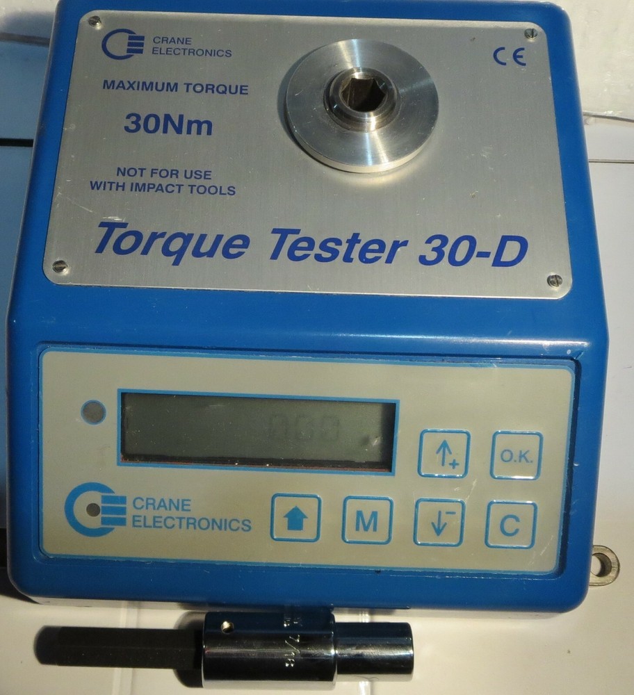 Crane Electronics, Torque Tester, 30-D, 30 Nm