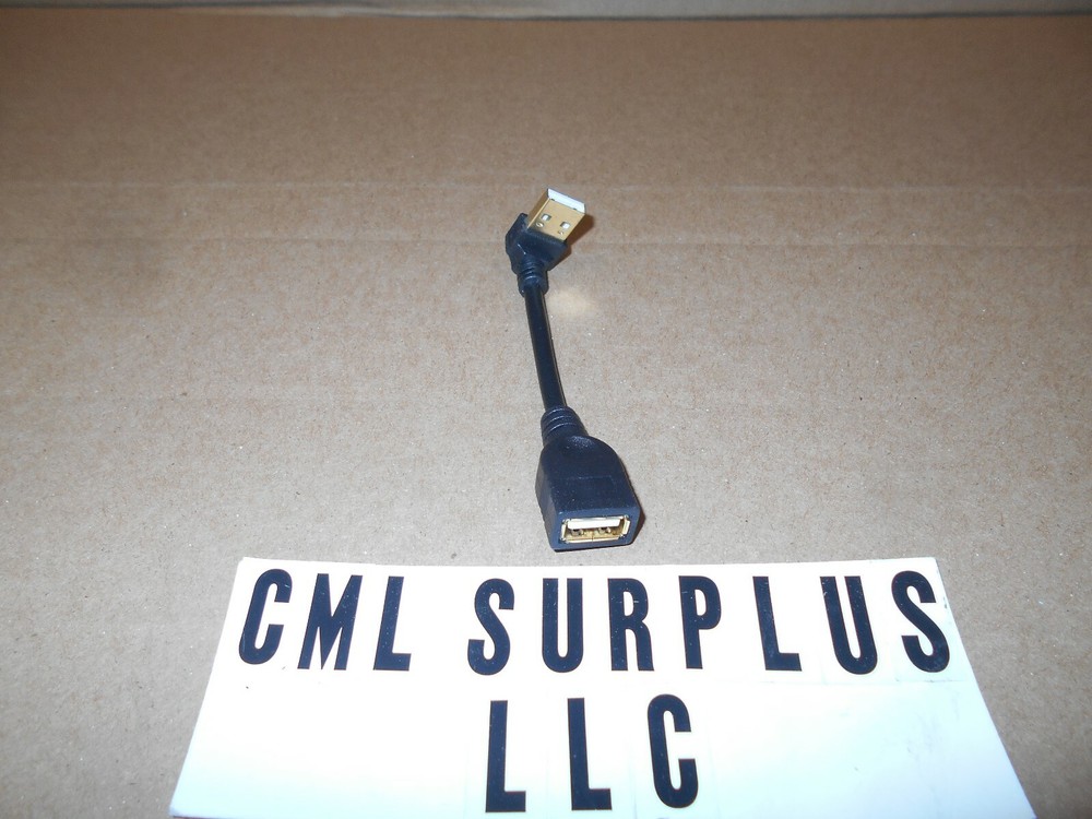 *USB 2.0 DOWN ANGLE EXTENSION CABLE PR-AAR02T-04G FREE SHIPPING