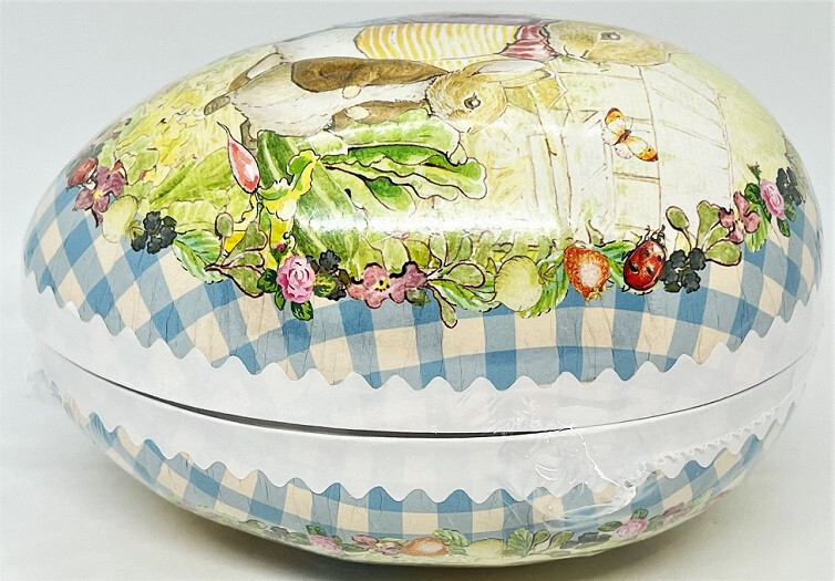 PETER RABBIT (4x3) EASTER EGG-Handmade in Germany-Mint Condition/Factory Sealed!