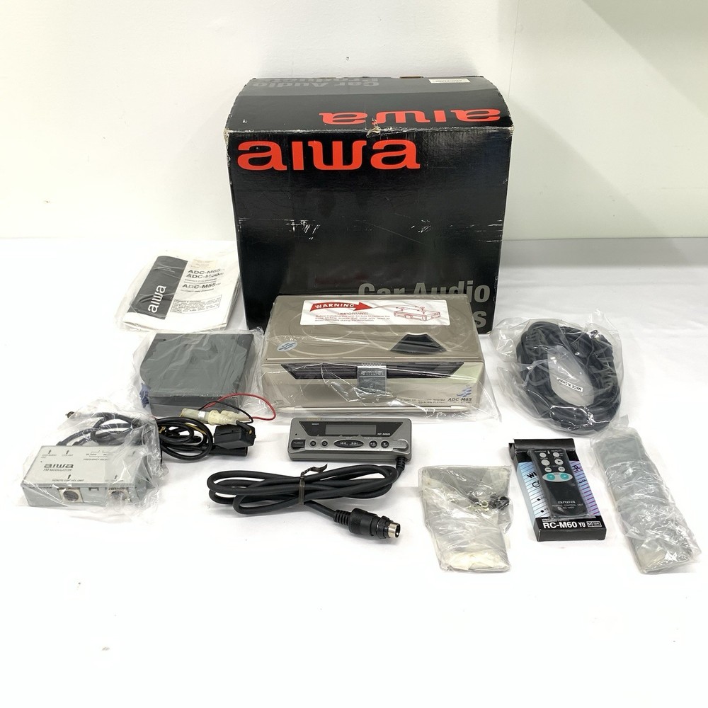 Aiwa ADC-FM65 6-CD Changer System w/FM Modulator & Remote Control