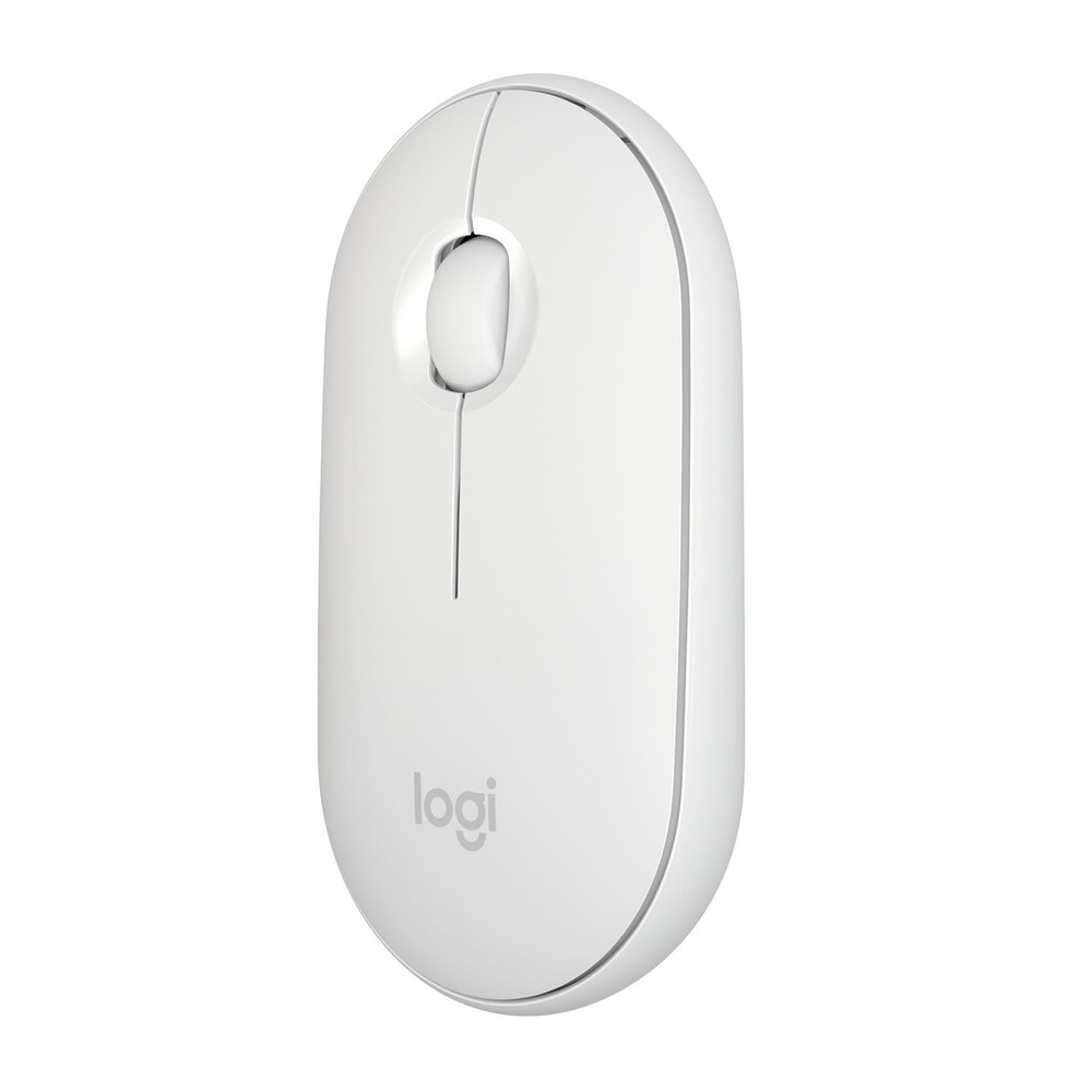 Logitech Slim Wireless Bluetooth Mouse for Mac Off-White Lightweight