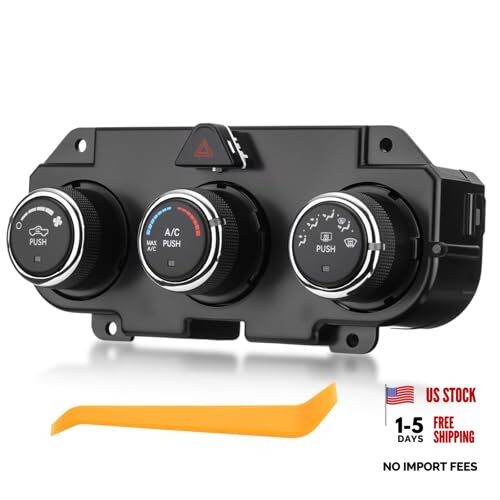 Front Climate Control Module 599-217 Heater A/C Control Switch fit for Dodge