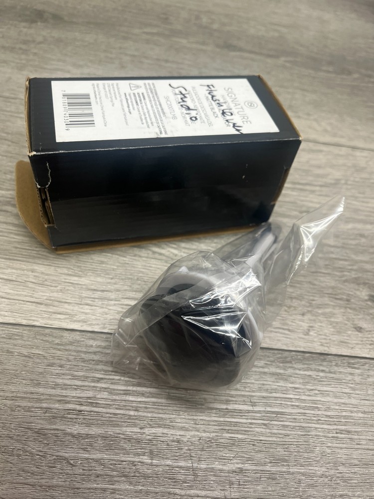 Signature Hardware SHC200TLMB Push Button Flush Actuator , Matte Black