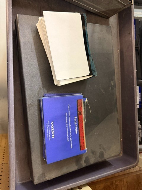 Volvo microfiche cards