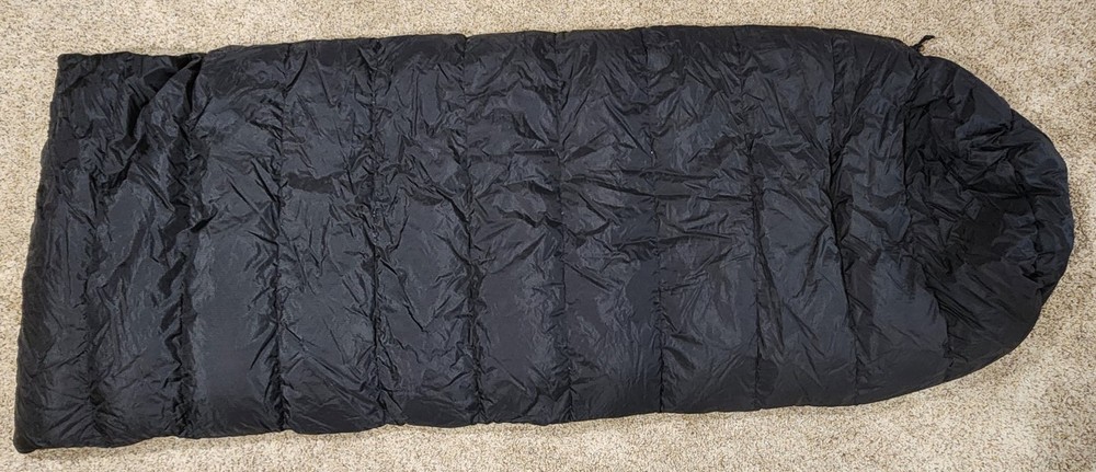 Alpine Designs Down Rectangular Hooded Sleeping Mummy Bag