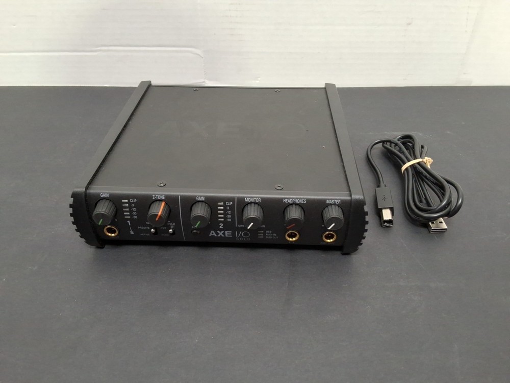 Ik000134 Multimedia Axe I/O SOLO USB Audio Interface- UNTESTED- FREE RETURNS