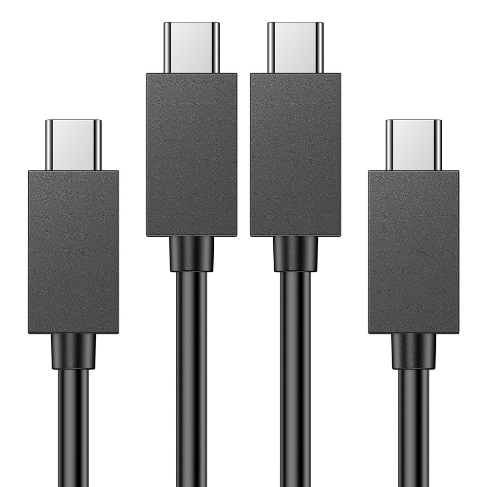 PS5 Controller Charger – 2 Pack 5FT OEM Original 3A Fast Charging Cable USB C