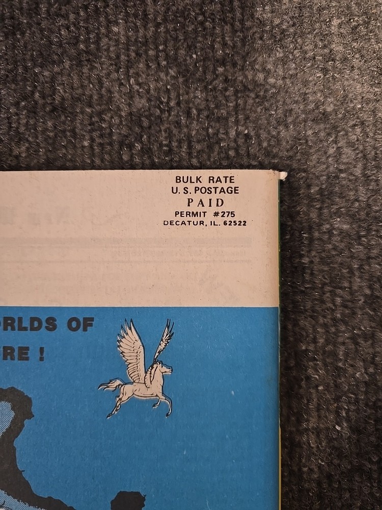 1982 D&D Judges Guild Pegasus #7 City State Tunnels & Trolls Morrow Project!