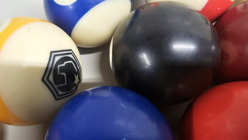 Matco Tools Billard Ball Set USED POOL BALLS