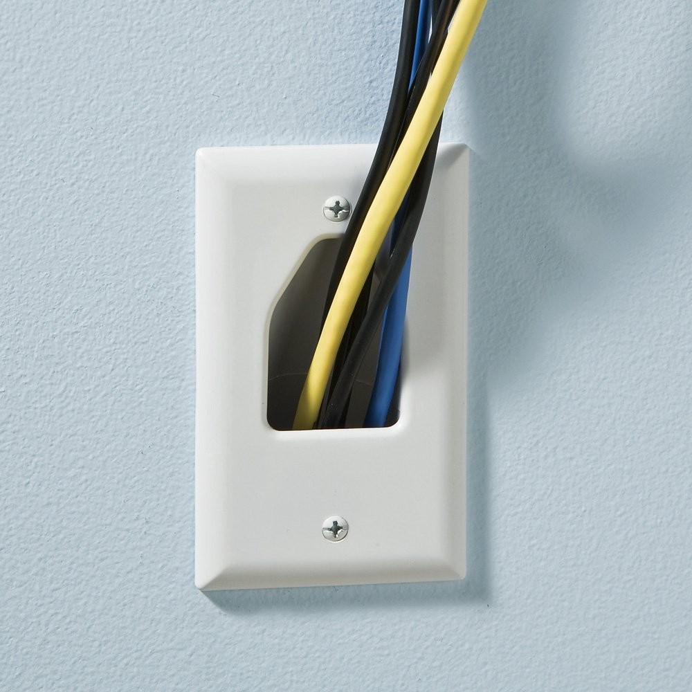 Datacomm Electronics 503331whkit Flat Panel Tv Cable Organizer Kit