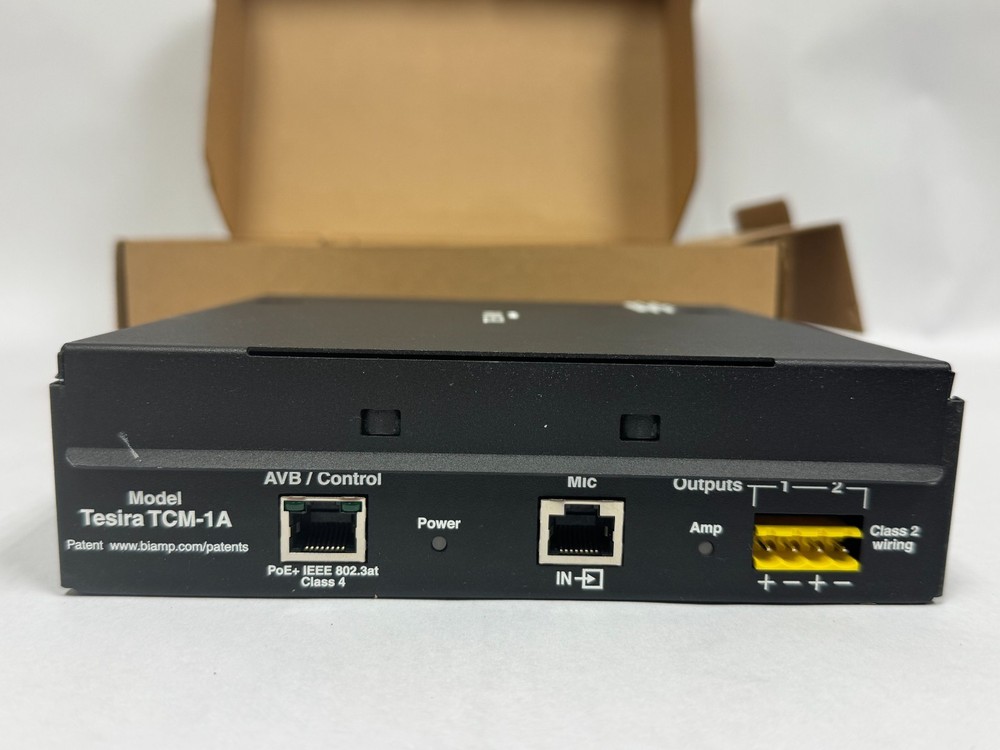 Biamp Tesira TCM-1A Ceiling Microphone White