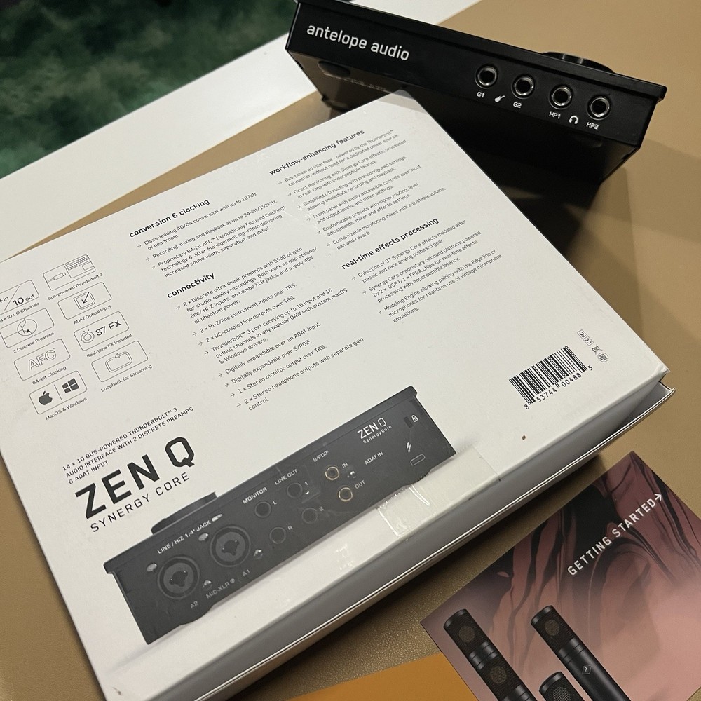 Antelope Audio Zen Q Synergy Core Thunderbolt 3 Audio Interface
