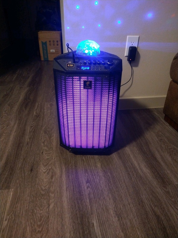 Tonor Bluetooth Wireless Karaoke Microphone (with Disco Ball)