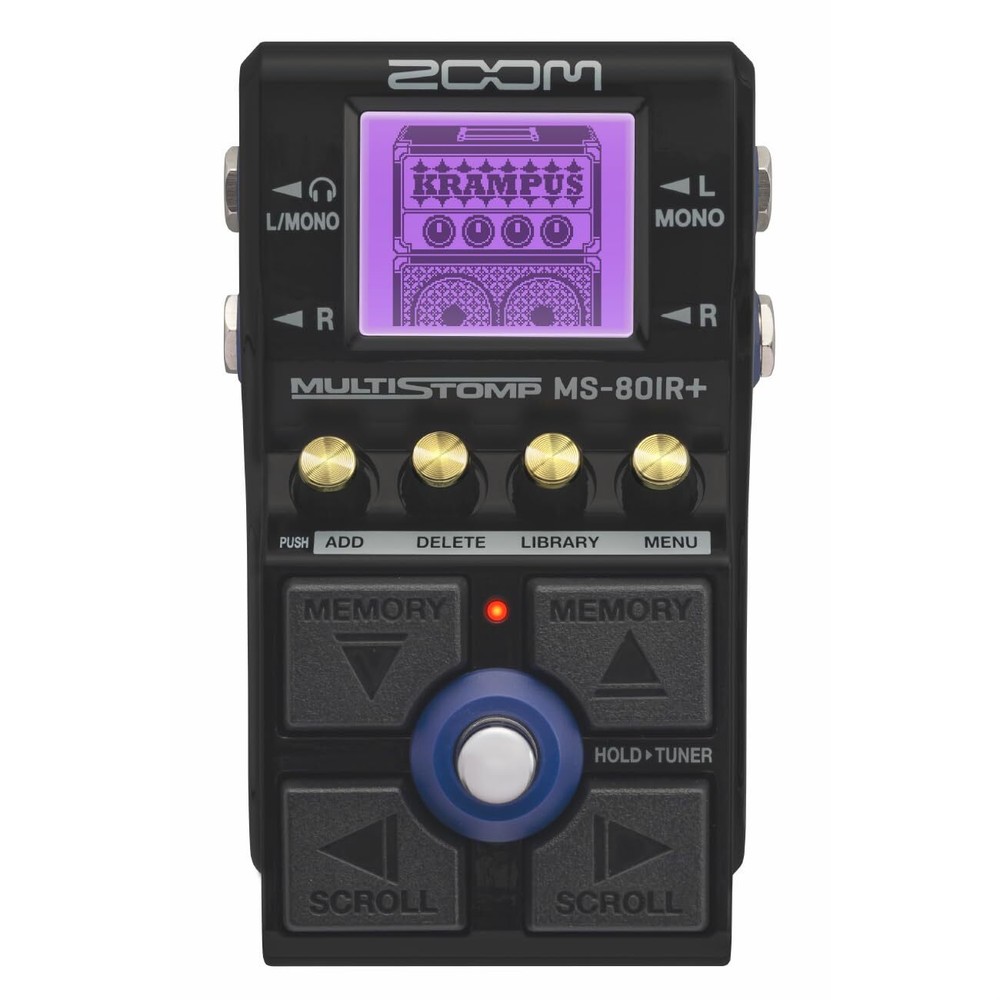 Zoom MS-80 IR+ Amp Simulator and Multi-effects Guitar Pedal