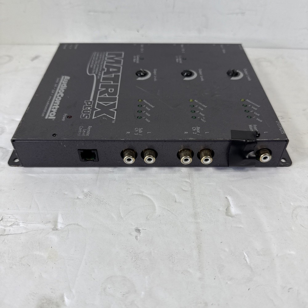 (READ) AudioControl Matrix Plus 6ch High-Gain Active Line Driver Audio Processor