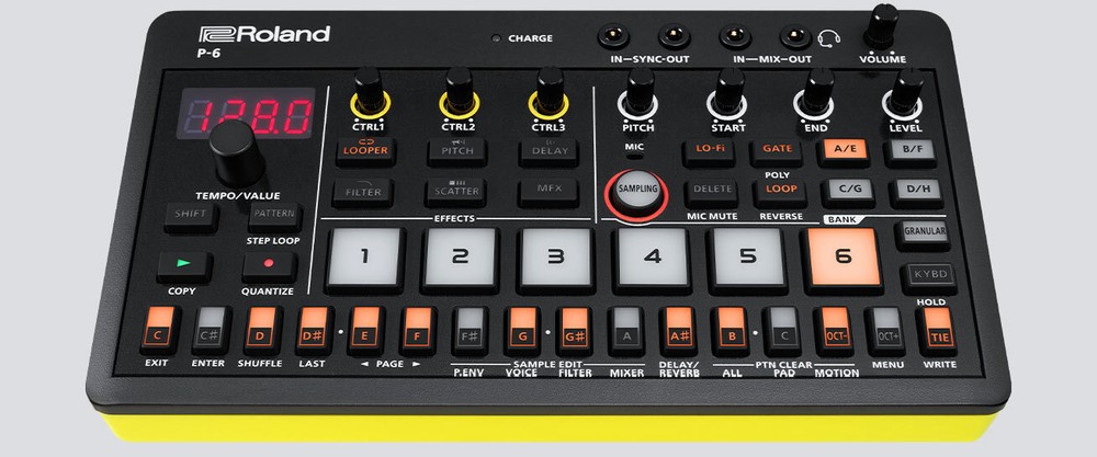Roland P-6 AIRA Compact Creative Sampler