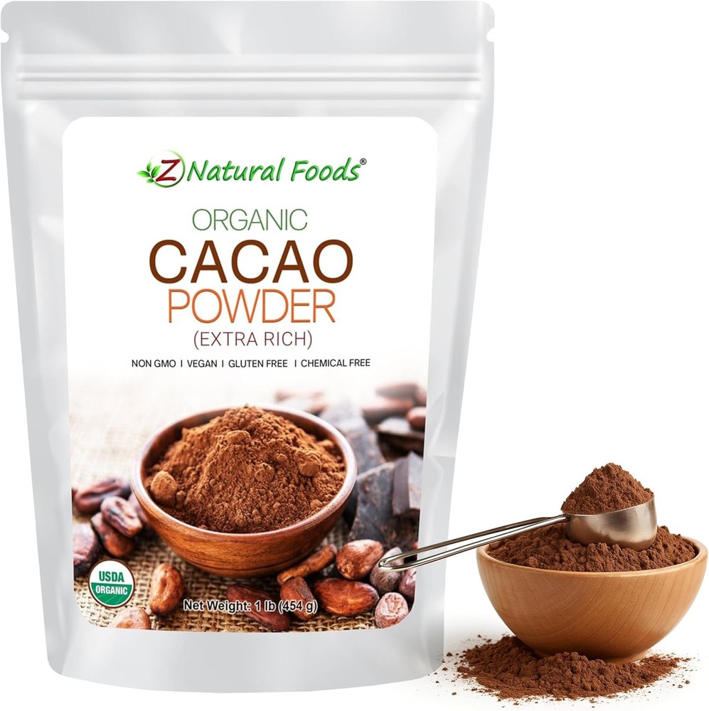Organic Cacao Powder - Unsweetened Nutrient-Dense