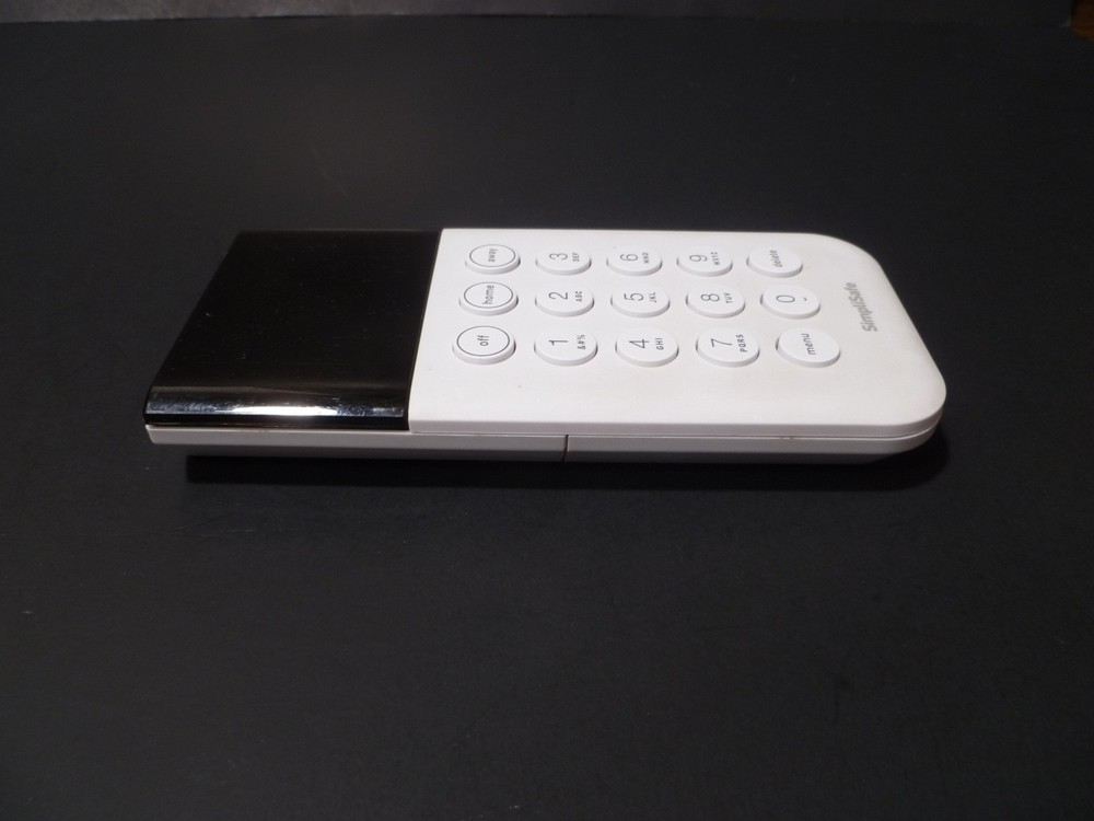 SimpliSafe SSKP3 Security Keypad Remote Wireless White