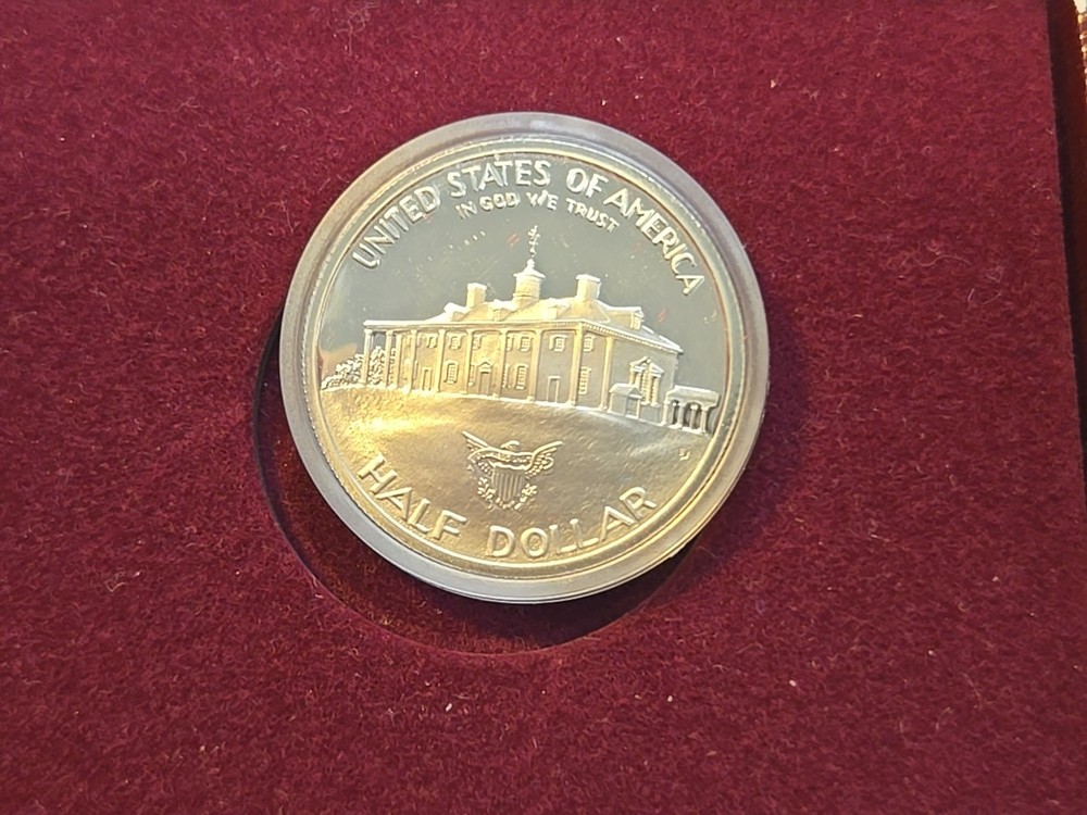 1982 S George Washington Commemorative Silver Half Dollar PROOF 50c