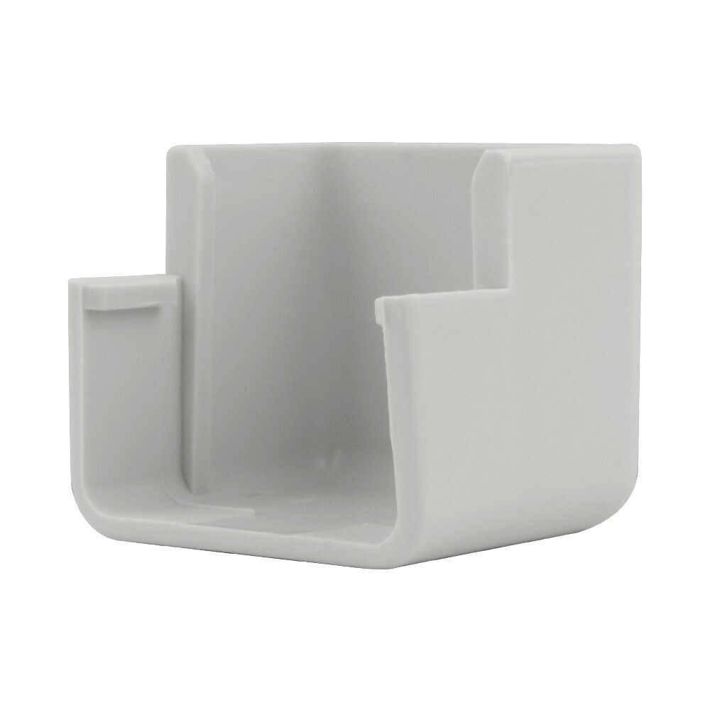 Construct Pro Raceway OUTSIDE Corner Adapters (5-Pack, 1.38”, White)