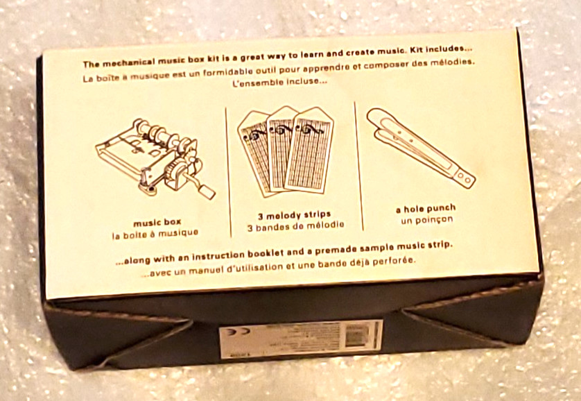 KIKKERLAND MAKE YOUR OWN MUSIC BOX