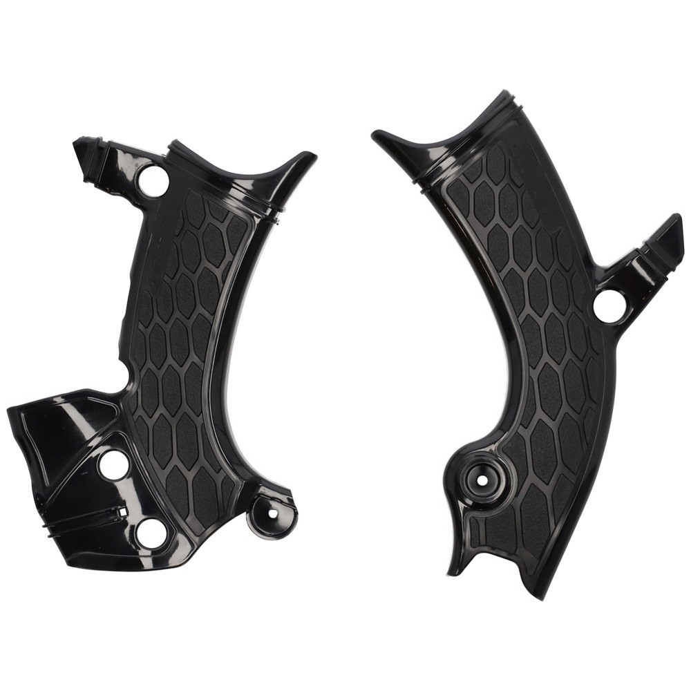 Acerbis X-Grip Frame Guards - Black/Black - Frame