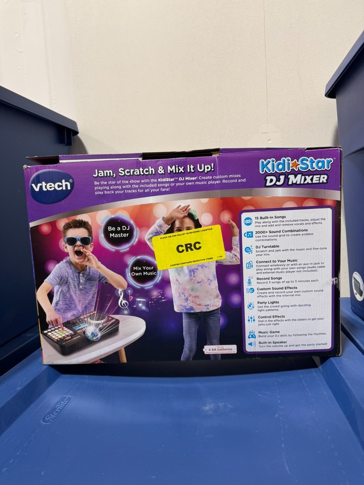 VTech KidiStar DJ Mixer – Interactive Music Play Toy