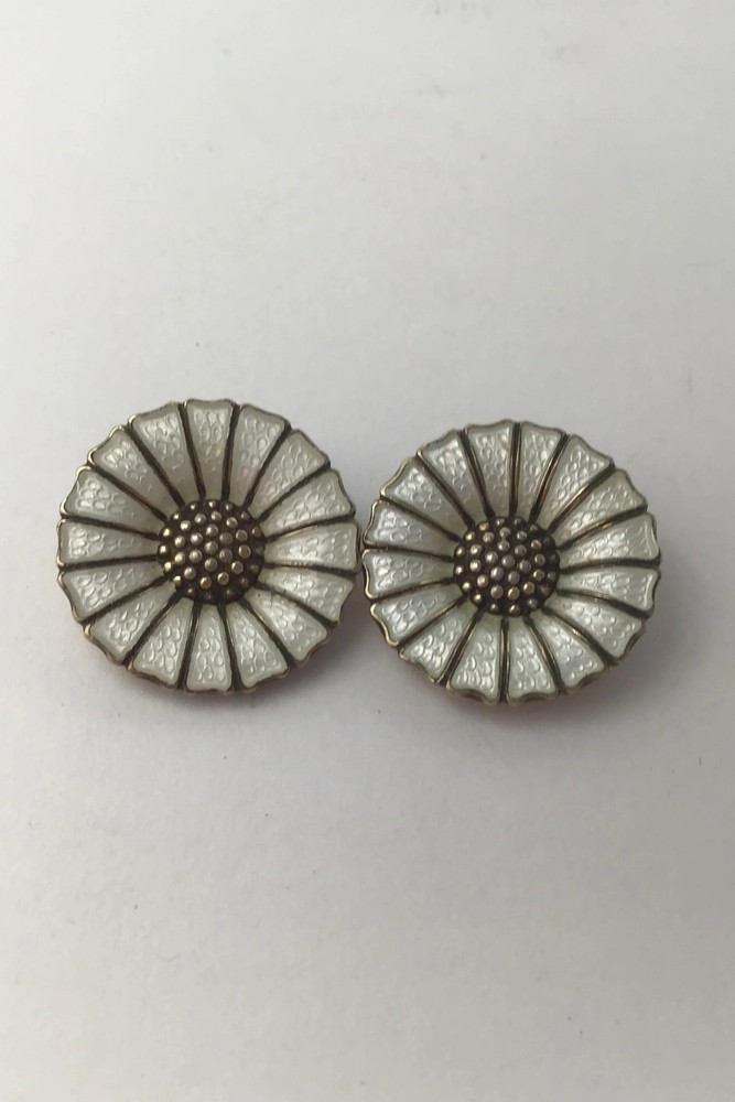 Anton Michelsen Sterling Silver Daisy Earrings