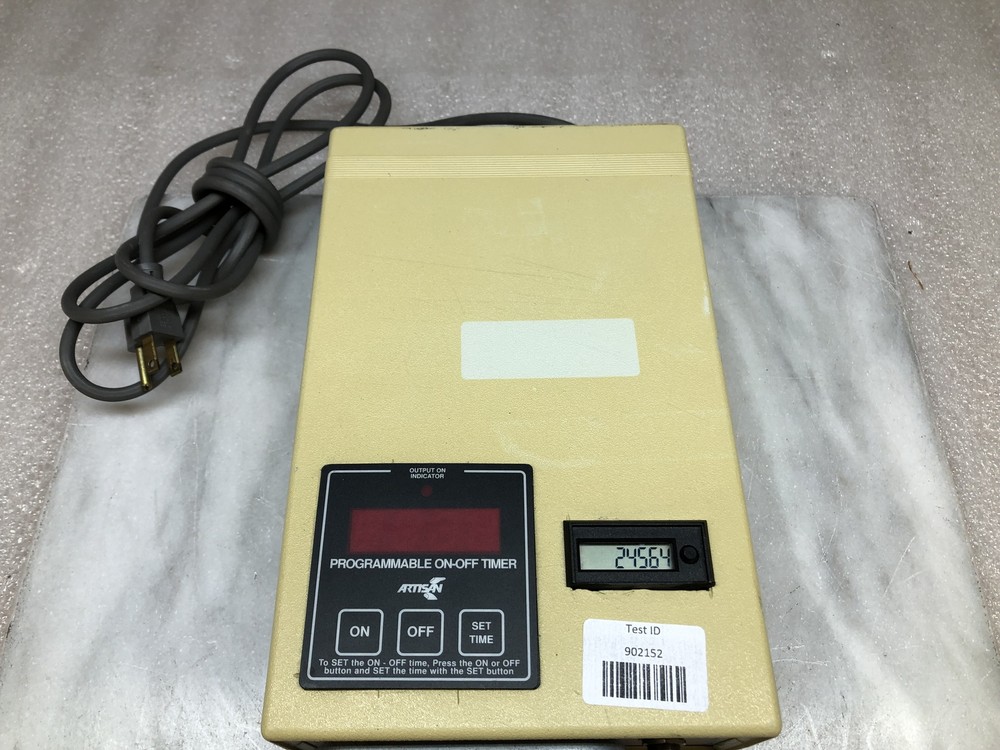 Artisan Controls Programmable On-Off Timer Dual US Plug Power Module