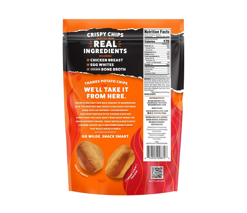 WILDE Protein Chips Buffalo 7 oz.