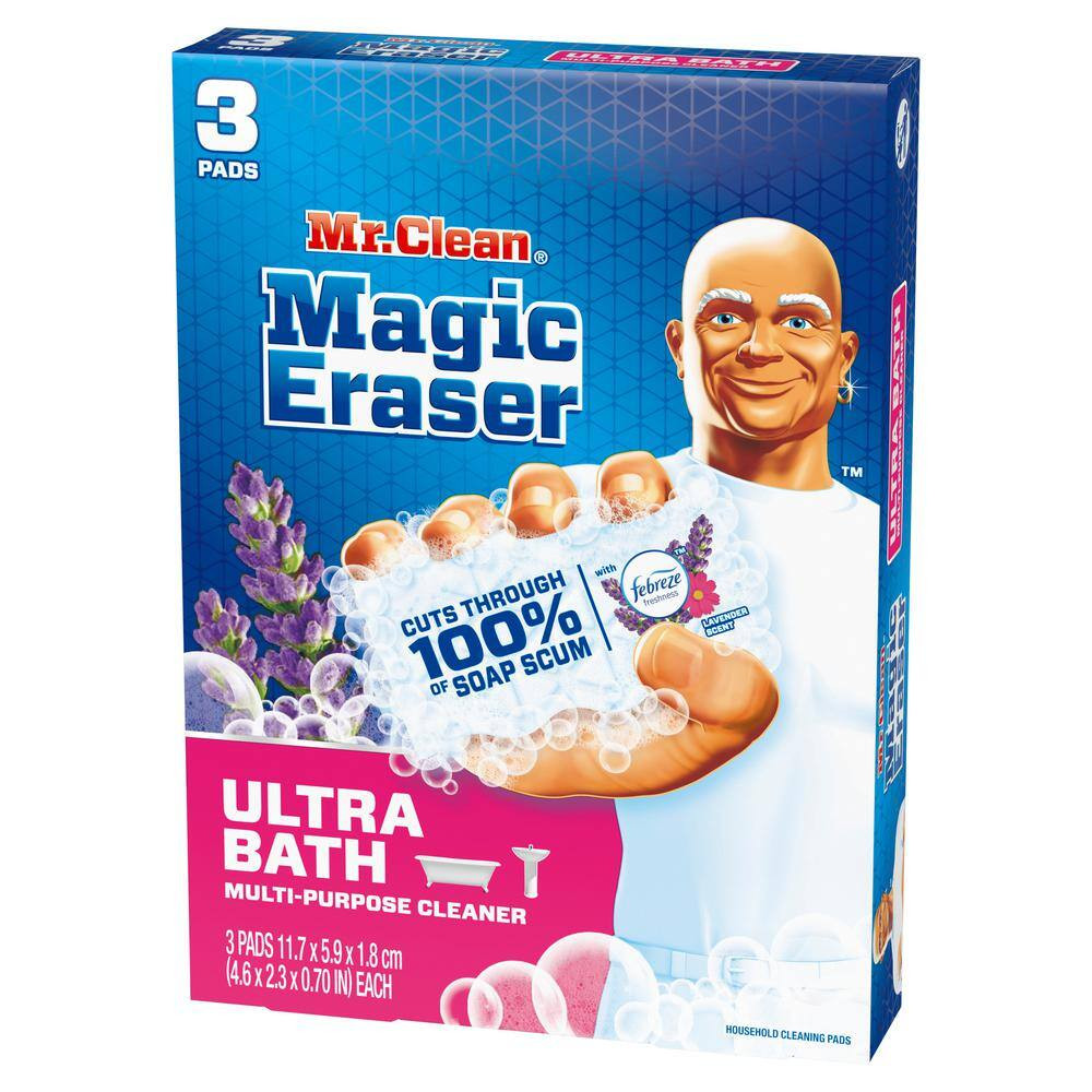 Ultra Bath Magic Eraser Sponge (3-CNT, Multi-Pack 3)