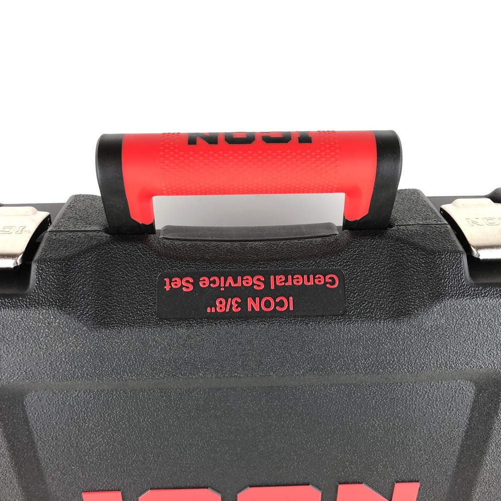 ICON 3/8 Drive General Service Set Modular Socket Case EMPTY TOOL BOX NEW M25400