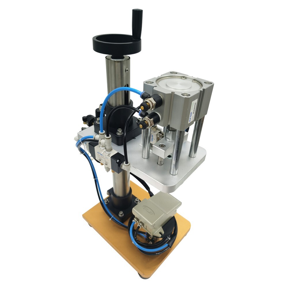Pneumatic Perfume Bottle Sealing Machine Explosion Proof Type Diameter 0.59"