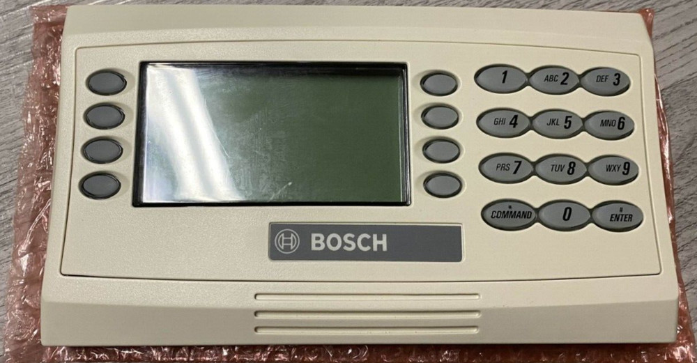 Bosch Security System D1260 Series LCD ATM Keypad Off-White