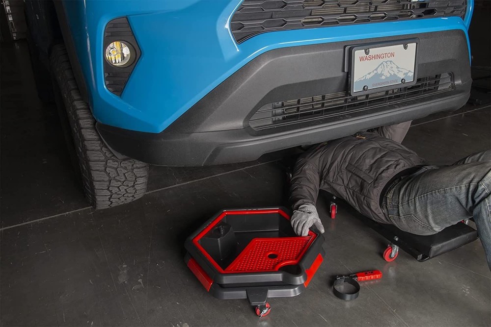 Performance Tool W85014 Oversized Shop Mechanic X-Frame Creeper Extra Padding