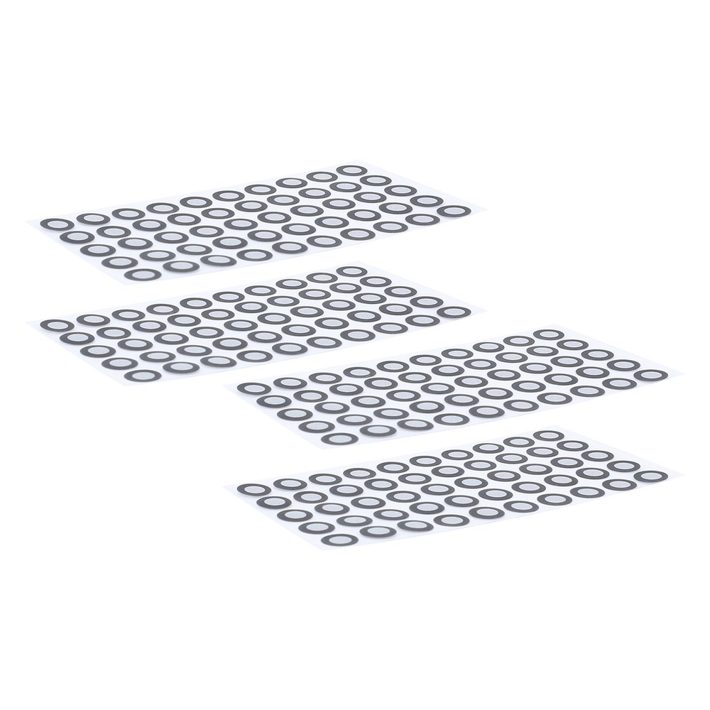 500 Pcs 3D Scanning Marker 6mm ID 10mm OD Reference Point Diffuse Reflection