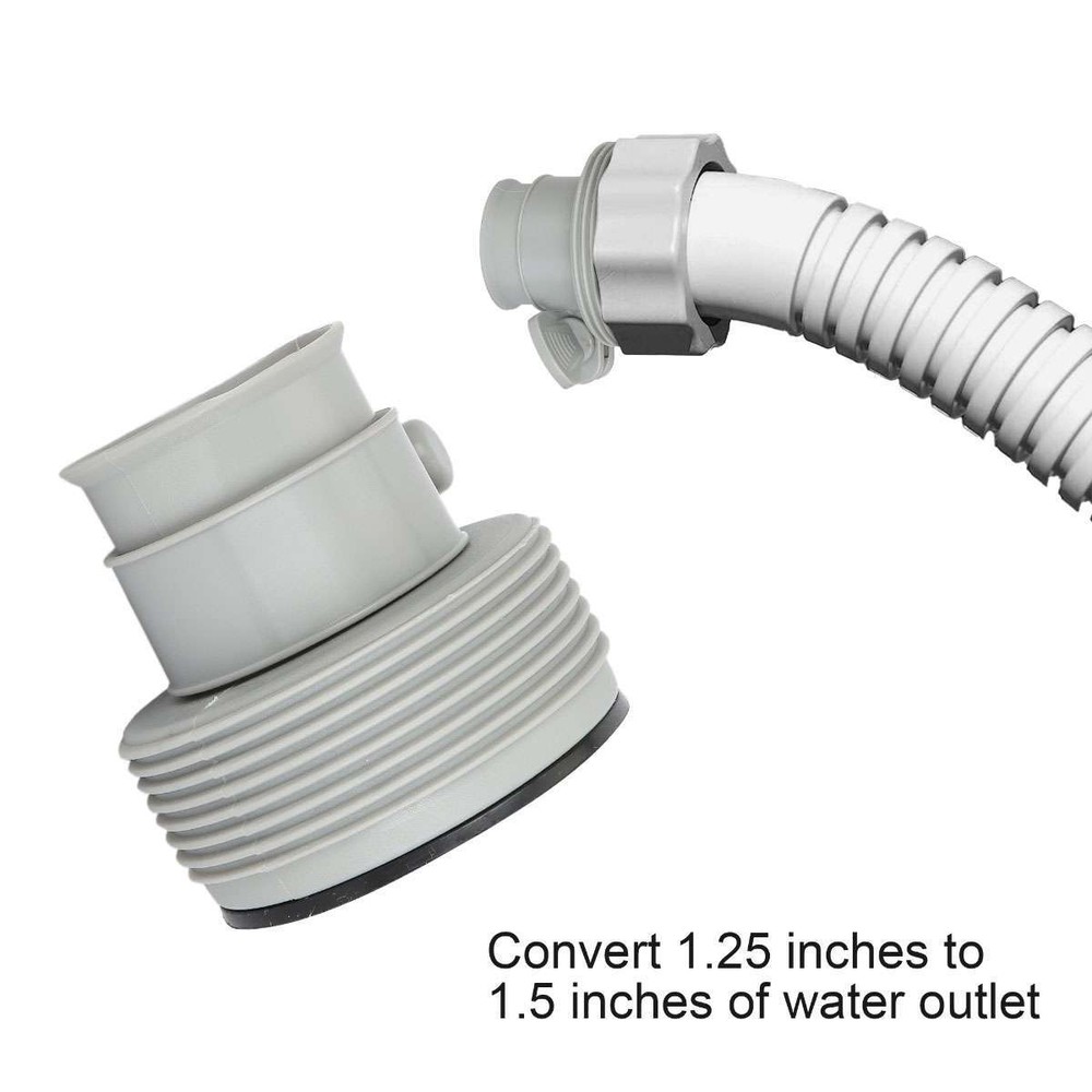 2 PCS For Replacement Intex Hose Adapter Pool Filter Pump Conversion Fitting NEW