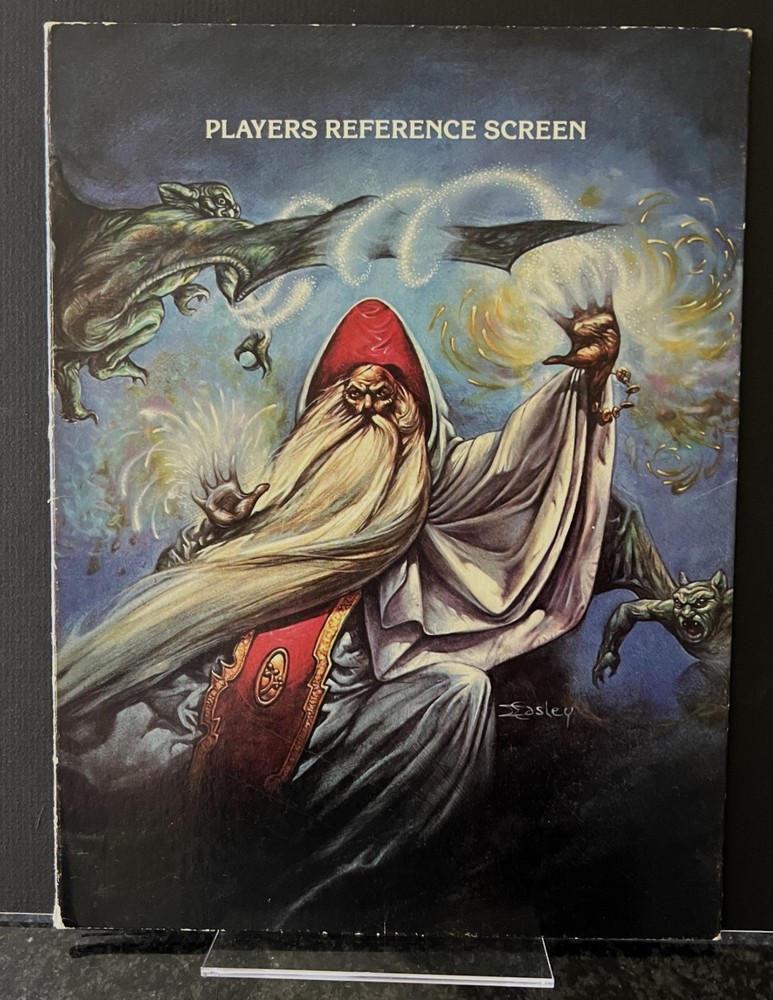 AD&D Dungeon Masters & Players Reference Screens Advanced Dungeons & Dragons