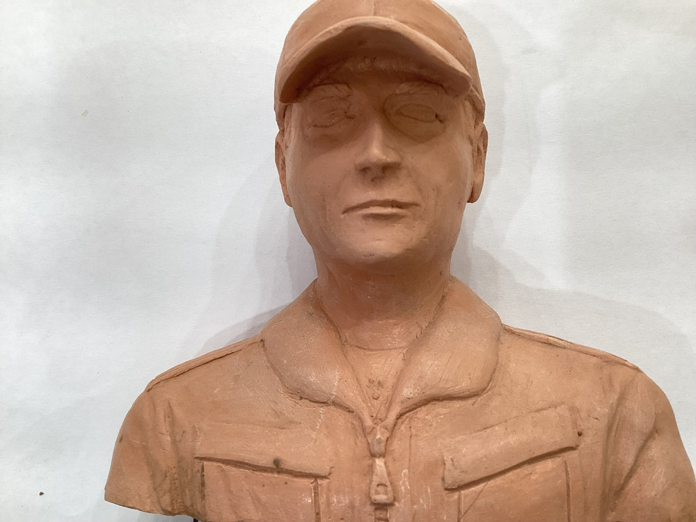 Pilot for r/c model airplane