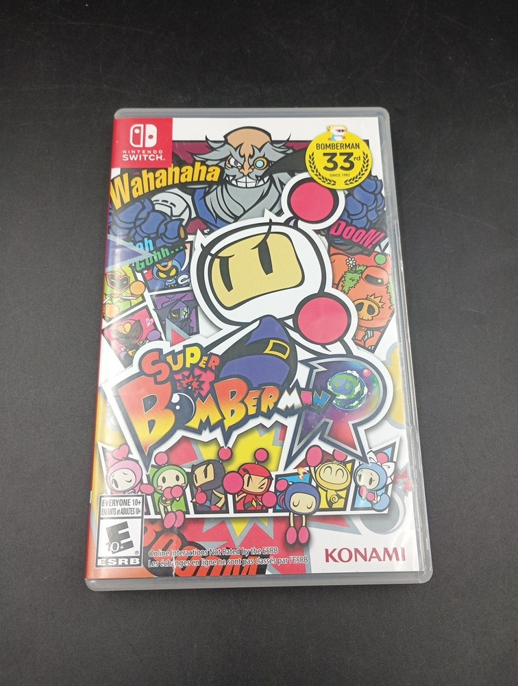 Original Box Case Replacement Nintendo Switch Super Bomberman Case Only