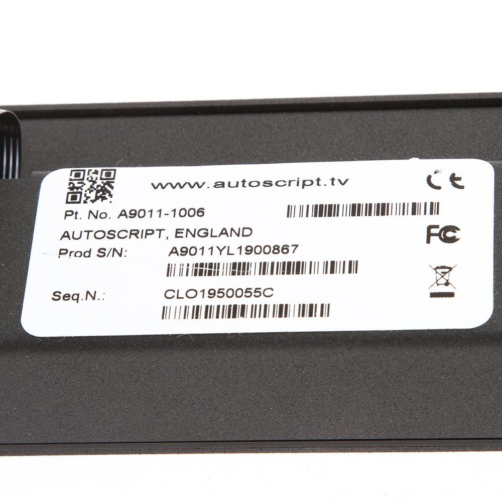 Autoscript CLOCKPLUS-IP Timecode, Tally and Camera Number Display - SKU#1289551