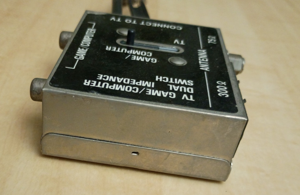 Tv Game Computer Switch Box Adapter - Not Tested
