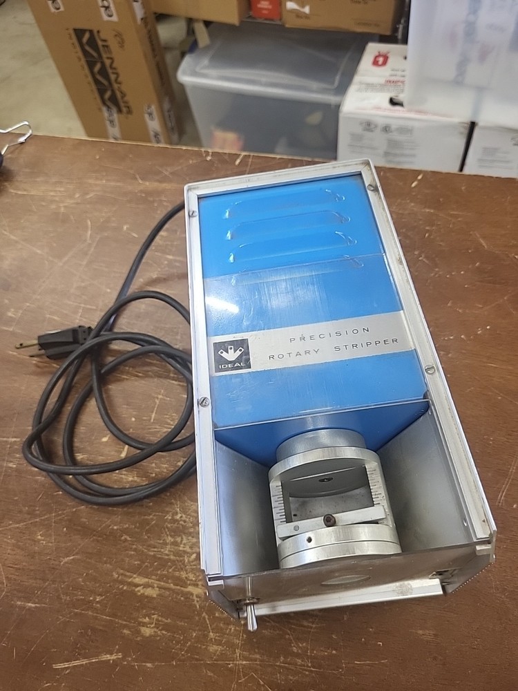 Ideal precision rotary wire stripper 45-150