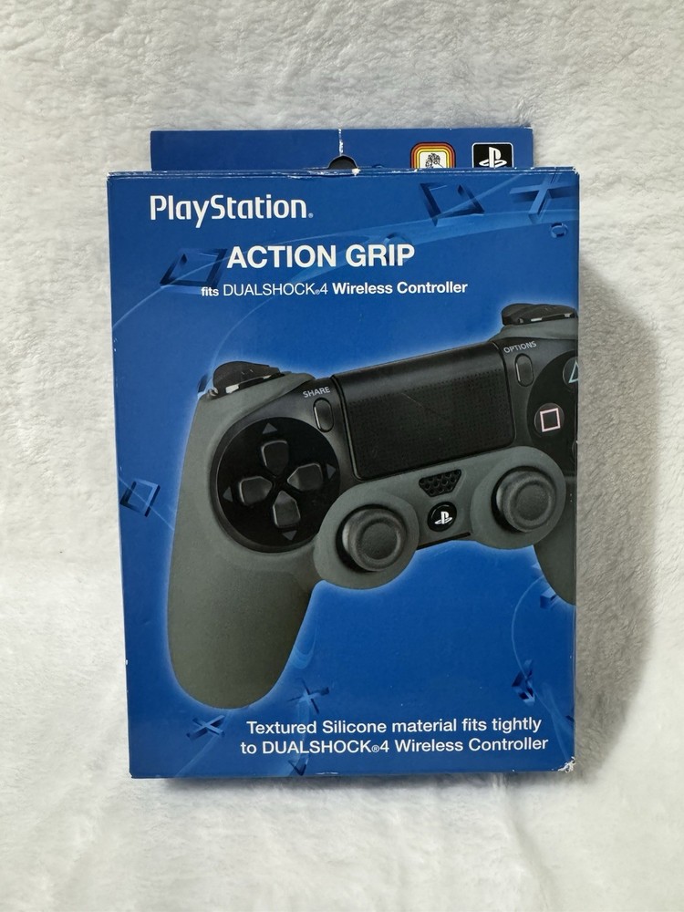 PlayStation Action Grip for DualShock 4 Wireless Controller Grey