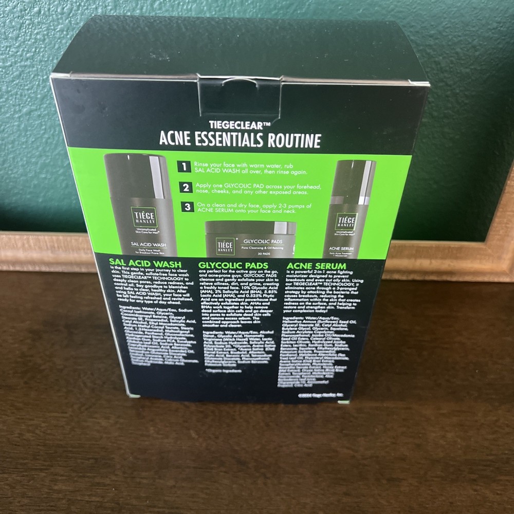 Tiege Hanley Level 1: The TiegeClear® ACNE Essentials Routine Exp 9/26