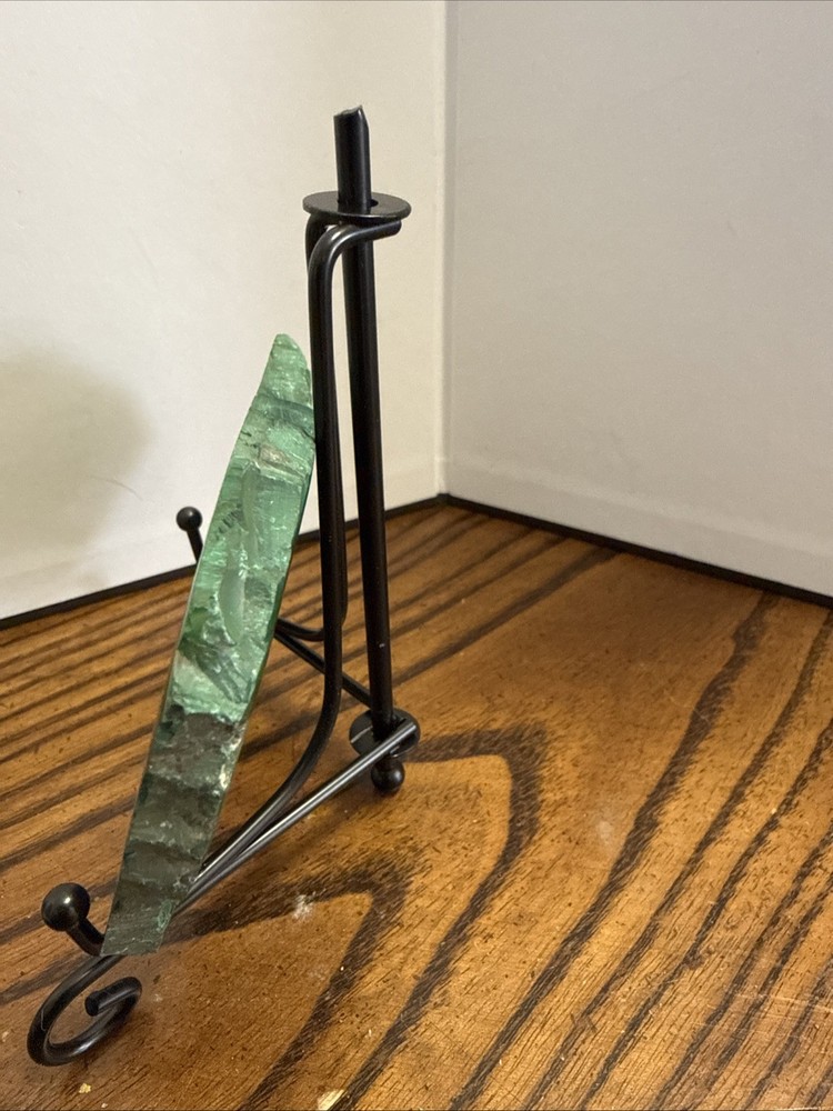 Malachite Slab With Stand