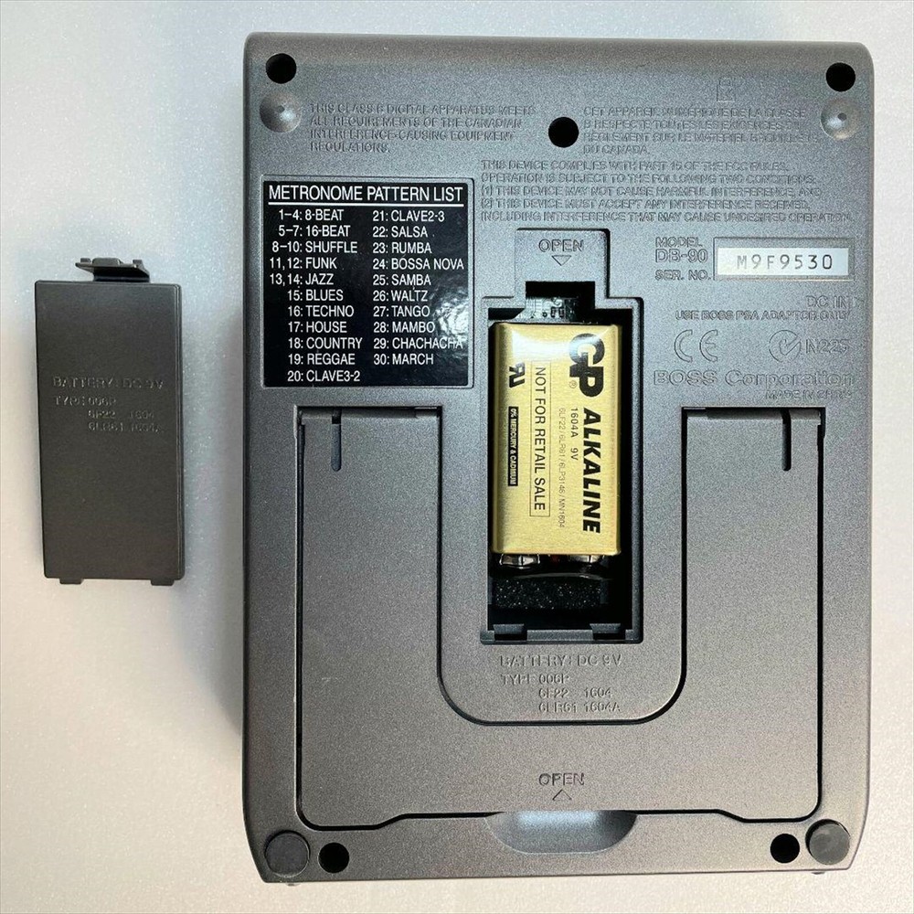 BOSS Dr. Beat DB-90 Digital Metronome Multi Function