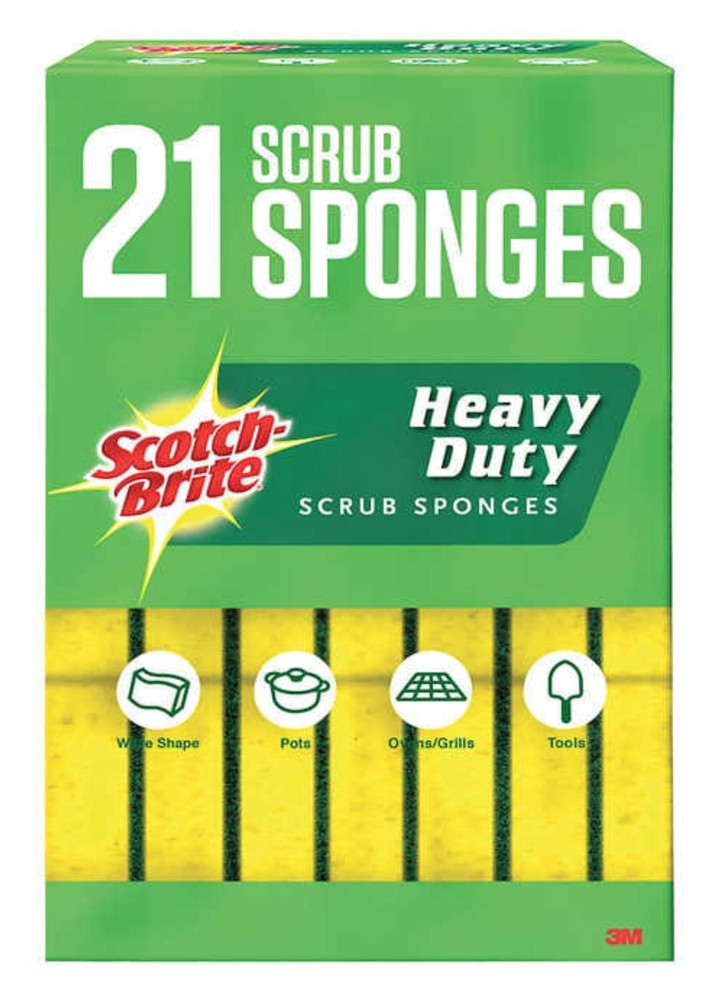 Scotch-Brite Heavy Duty Sponge, 21-count
